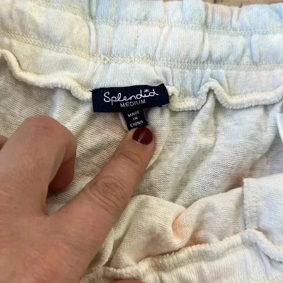 NWT Splendid Women's Lounge Field Jogger Pant Tie-Dye Sz M - Picture 6 of 11